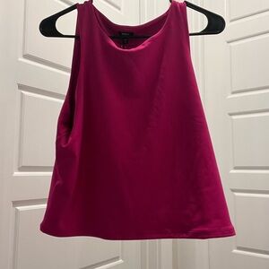 Express Pink Sleeveless Crop Tank Top